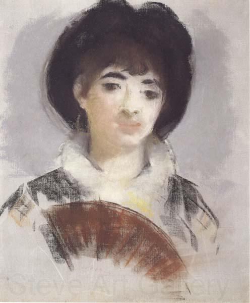 Edouard Manet Portrait de La comtesse Albazzo (mk40) Spain oil painting art